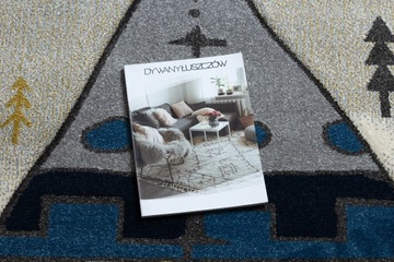 ДЕТСКИЙ КОВЕР PETIT 240x330 TIPI GREY #GR4274