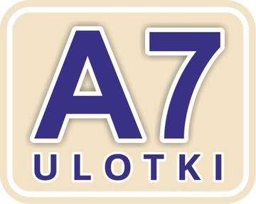 Ulotki A7 5000 szt. 130 g Dwie Strony Kolorowe PREMIUM