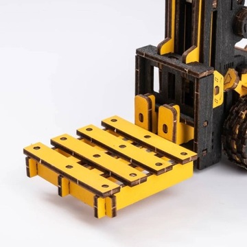 Деревянный 3D-пазл ROBOTIME - Вилочный погрузчик