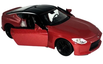 NISSAN Z MODEL METAL WELLY 1:34 CZERWONY