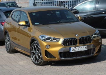 BMW X2 F39 Crossover 2.0 20d 190KM 2018 BMW X2 20d xDrive M-Sport X HUD pamięć Diody Hak DCC F1 keyles 19 kamera PL, zdjęcie 37