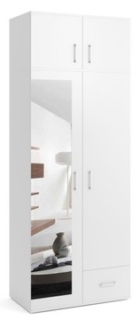 SZAFA 80CM BIAŁA PRODUCENT + NADSTAWKA