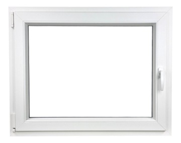OKNO PCV 80 X 70 / 800 X 700 RU/L BIAŁE 24H