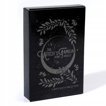 Ведьма-фамильяр Рунический оракул 24-карточный Инди Таро