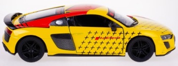 AUDI R8 COUPE 2020 МЕТАЛЛ МОДЕЛЬ KINSMART 1:36 ЖЕЛТЫЙ