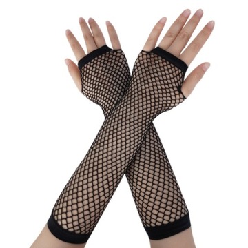 ПЕРЧАТКИ В СЕТКУ, ДЛИННЫЕ ВАРЕЖКИ БЕЗ ПАЛЬЦЕВ UNI