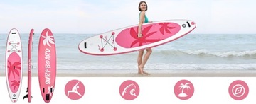 SUP доска, надувная PADDLE BOARD PADDLE KAYAK ДЛЯ ПЛАВАНИЯ 335 СМ