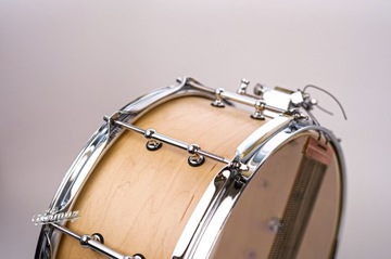 Polmuz model 1 Maple 14x5,5 Marching Snare - werbel marszowy satin natural