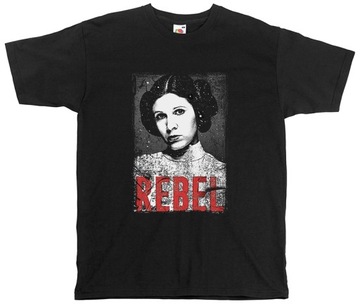 koszulka z nadrukiem vintage generał księżniczka leia organa jedi WZORY!!!