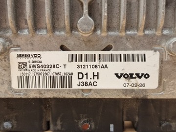 ECU JEDNOTKA ŘÍZENÍ MOTORU VOLVO S40 II V50 C30 C70 2.0D