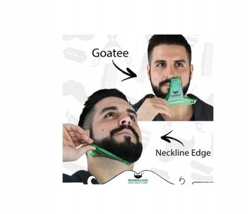 ШАБЛОН СТИЛЬНОГО ТРИММЕРА ДЛЯ БОРОДА