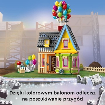 LEGO Disney 43217 Дом фей Вверх