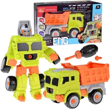 Super pojazd budowlany auto-robot 2w1 Wywrotka ZA4704 B zabawki