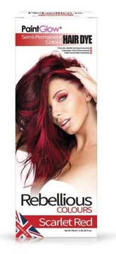 Toner Farba Do Wlosów PaintGlow Scarlet Red Czerwo
