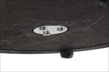 Noga do stołu podstawa pojedyncza nóżka do stolika czarny postument loft