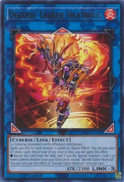 Yu-Gi-Oh! TCG: Decode Talker Heatsoul (V.2) (RA01)