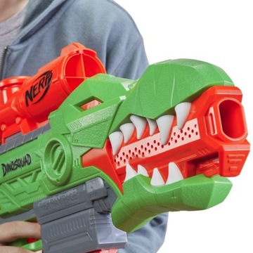 NERF DINOSQUAD REX-RAMPAGE ПУСКОВАЯ + СТРЕЛКИ