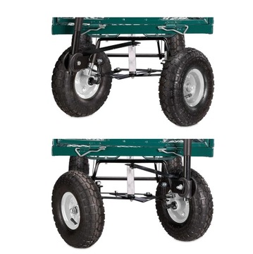 Садовая тележка 300 кг Пляжная транспортная тележка