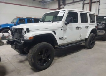 Jeep Wrangler IV 2021 Jeep Wrangler 2021r., Sahara Altitude 4x4, 3.6L, od ubezpieczalni 3.6 289KM, zdjęcie 1