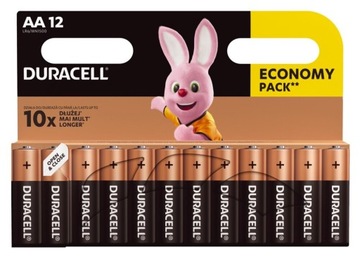 Bateria Alkaliczna AA LR6 Duracell BASIC 12 Sztuk