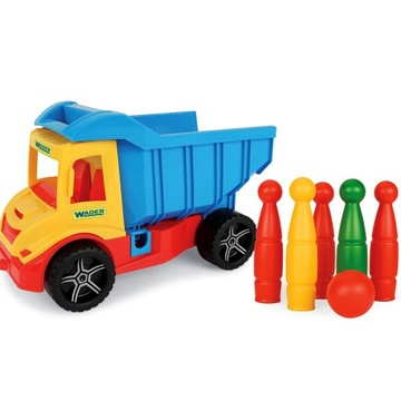 Автомобиль с несколькими грузовиками и чашами для боулинга Wader 32220