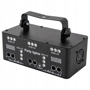 PROJEKTOR LASEROWY LED RGBW LITTLEBOYNY 21 EYES NA IMPREZY 15W