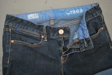 Modne Spodenki jeans Gap 28/6r M 38 Skinny z USA