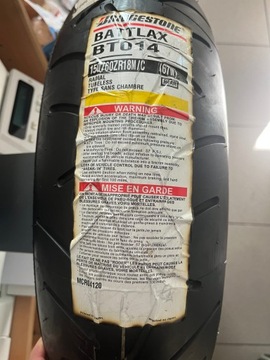 Шина BRIDGESTONE BATTLAX BT-014 150/60-18 67W '04