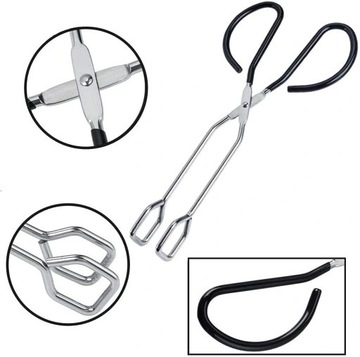 МЕТАЛЛИЧЕСКИЕ КУХОННЫЕ ЩИПЦЫ ДЛЯ ПРИГОТОВЛЕНИЯ МЯСНОГО САЛАТА НА ГРИЛЬ