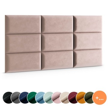 PANELE TAPICEROWANE NA ŚCIANĘ 70x30cm MAGIC VELVET
