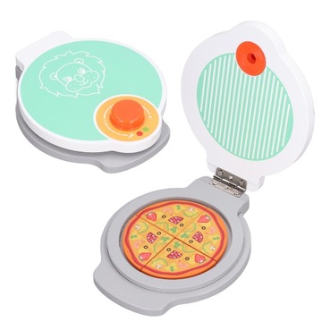 Имитация блинной машины, игрушка из букового дерева