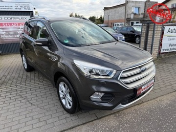 Ford Kuga II SUV Facelifting 1.5 EcoBoost 150KM 2018 Ford Kuga Ford Kuga Titanium Mega stan 120 tys km 1.5 Benzyna 150KM, zdjęcie 17