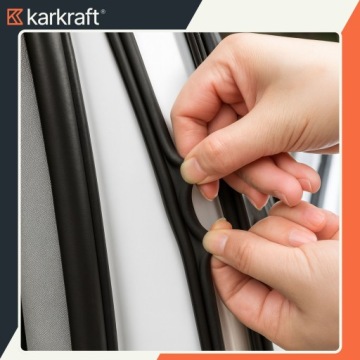 ДВЕРНОЙ УПЛОТНИТЕЛЬ АВТОМОБИЛЬНОЙ ДВЕРИ КРАЙ ПРОТЕКТОР 5M САМОКЛЕЯЩИЕСЯ