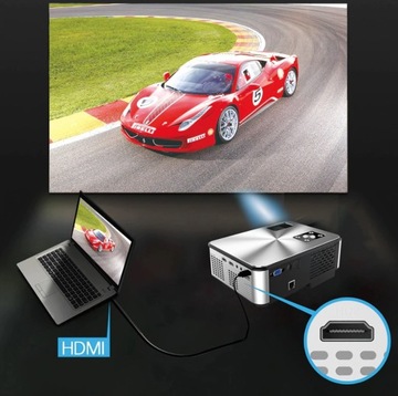HD LED ПРОЕКТОР 3500 лм 3D WIFI ANDROID