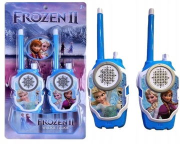 Walkie talkie dla dzieci Elsa i Anna KRAINA LODU (FROZEN)