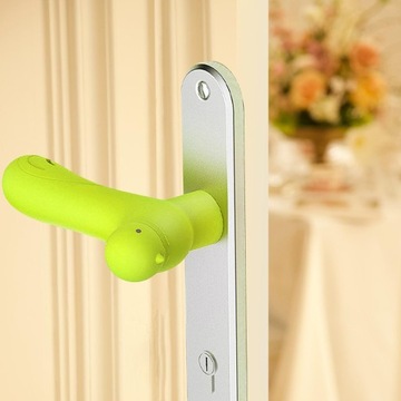 Антистатическое противоударное покрытие двери, зеленое.