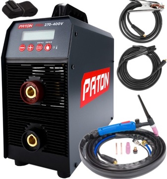 SPAWARKA PATON PRO-270 400V 270A UCHWYT TIG MMA