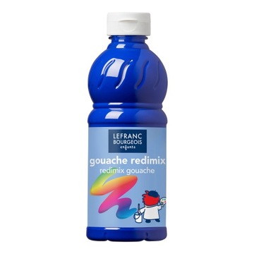 FARBA PLAKATOWA TEMPERA 500ML NIEBIESKA L&B