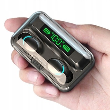 БЕСПРОВОДНЫЕ НАУШНИКИ-ВКЛАДЫШИ BLUETOOTH POWERBANK