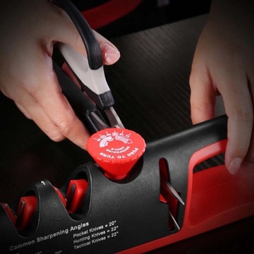 Точилка для ножей и ножниц с регулируемым углом заточки 4в1 Edel Hoff