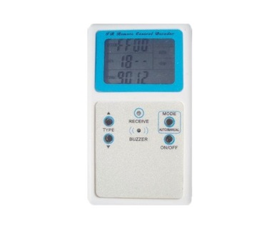 tester pilotów z bazą kodów i wyświetlaczem LCD