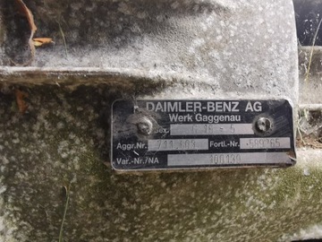 mercedes sprinter silnik 2,9td 312d skrzynia g16-5 711603
