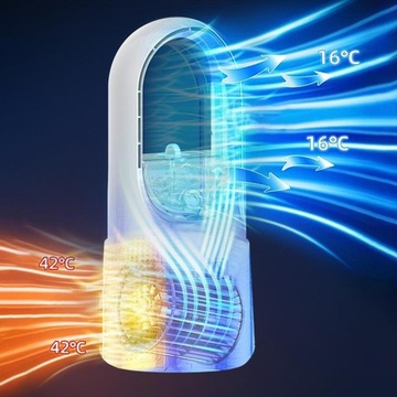 Кондиционер Безлопастной USB-вентилятор Тихий вентилятор 0 Вт