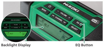 Строительная радиостанция HIKOKI UR18DA W4Z Bluetooth