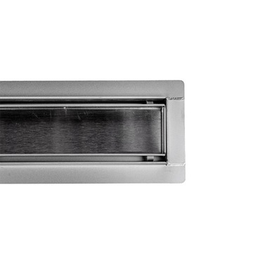 ЛИНЕЙНЫЙ СЛИВ DL02 ВРАЩАЮЩИЙСЯ НА 360 СМ САТИНОВЫЙ СИФОН 70 СМ