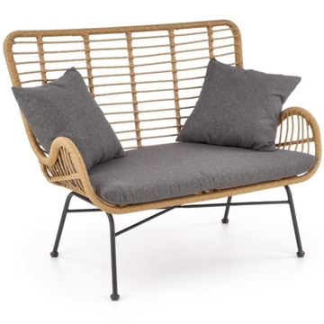 SOFA na balkon taras rattan IKARO XL Halmar