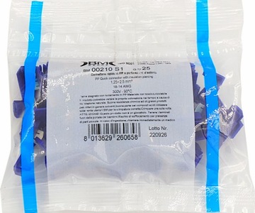 БЫСТРО РАЗЪЕМНЫЙ РАЗЪЕМНЫЙ КАБЕЛЬ 1,25-2,5 25 ШТ.