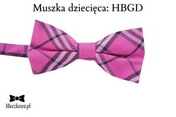 Kolorowe szelki z muszką do przedszkola szkoły