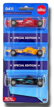 S0411 SIKU RACING VEHICLES, 3 ПАКЕТА