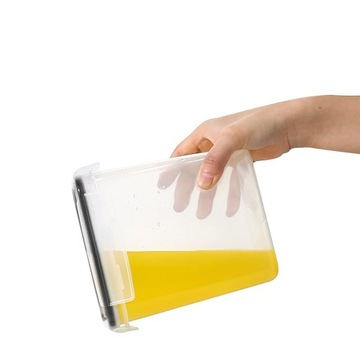 POJEMNIKI SŁOIKI PLASTIKOWE MĄKĘ 16 SZT 0,8 L,1,4L,2 L,2,8 L